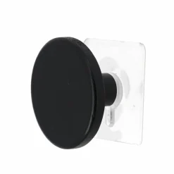 Patère adhésive (D6,5 cm) Easy Chic Noir