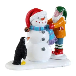 Personnages Lemax Construction du Bonhomme de neige