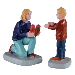 Personnages Lemax Friandises de fin de semaine