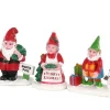 Personnages Lemax Nains de jardin