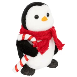 Pingouin de Noël (H19 cm) Pingu et sucre d'orge