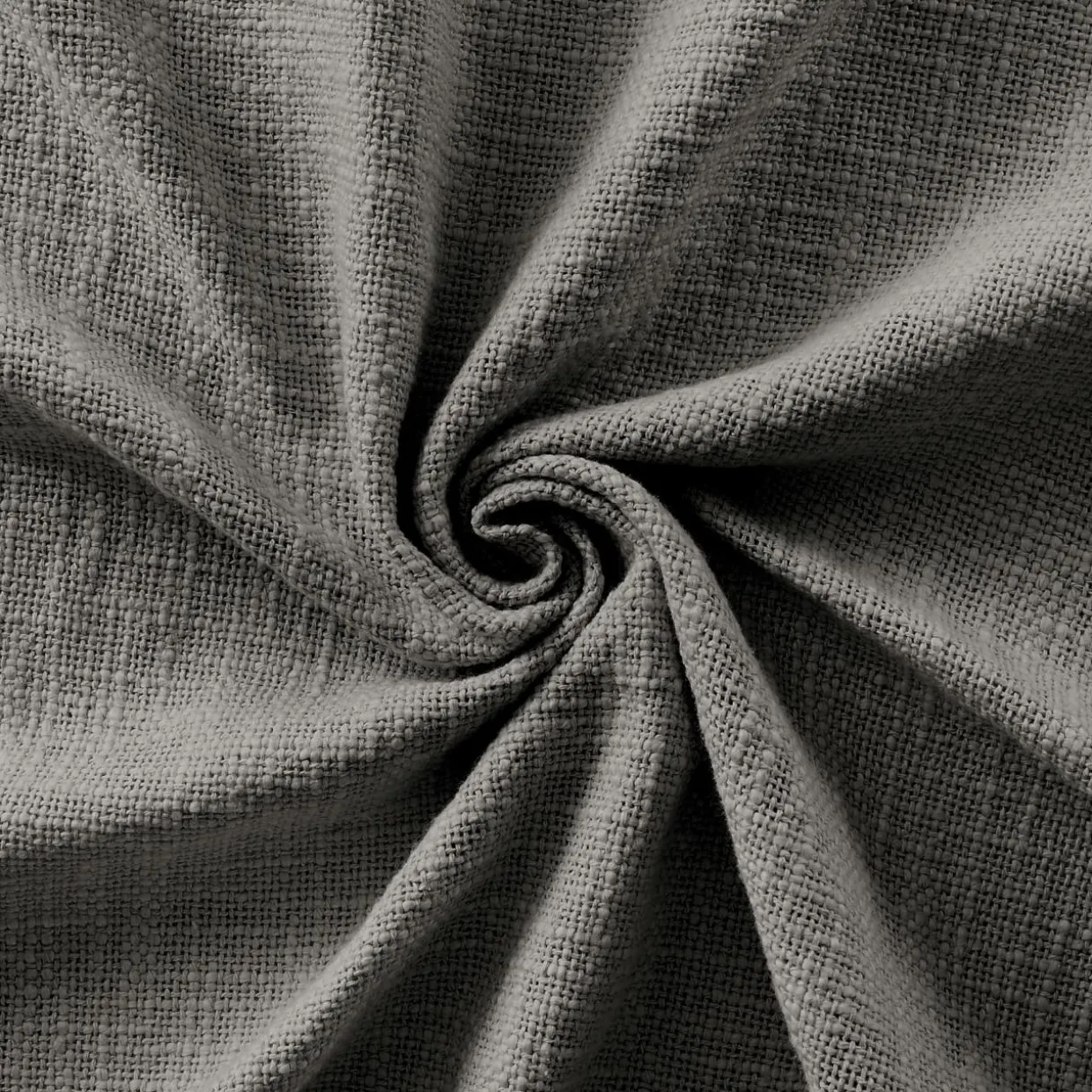 Plaid coton (180 x 220 cm) Sixtine Gris ardoise
