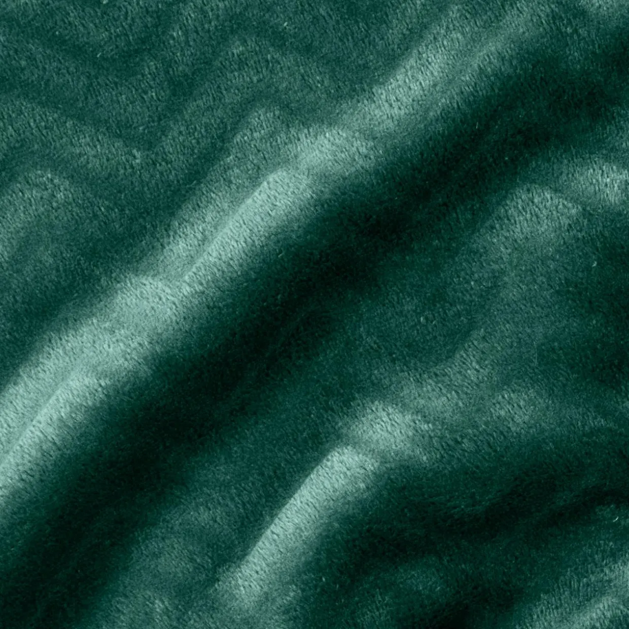 Plaid doux flanelle (125 x 150 cm) Zag Vert