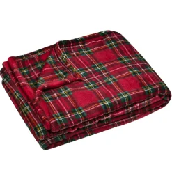 Plaid doux (140 x 200 cm) Willis Rouge