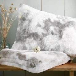 Plaid fausse fourrure (125 x 150 cm) Harald Beige
