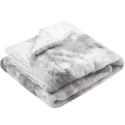 Plaid fausse fourrure (125 x 150 cm) Harald Beige