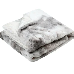 Plaid fausse fourrure (180 x 220 cm) Harald Beige