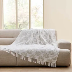 Plaid polycoton (125 x 150 cm) Majestia Beige