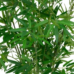 Plante artificielle avec pot tressé (H100 cm) Bambou Ly