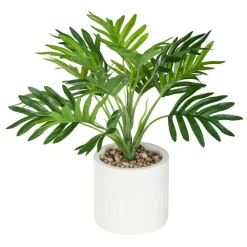 Plante artificielle (H28 cm) Plante grasse en pot