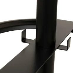 Porte-manteau métal (H175,2 cm) Strongy Noir