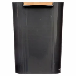 Poubelle en bambou (H24 cm) Baltik Noir