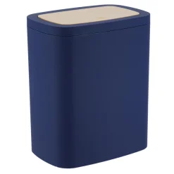 Poubelle salle de bain 5L Cosy Bleu marine