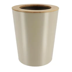 Poubelle salle de bain 5L Purebamboo Taupe