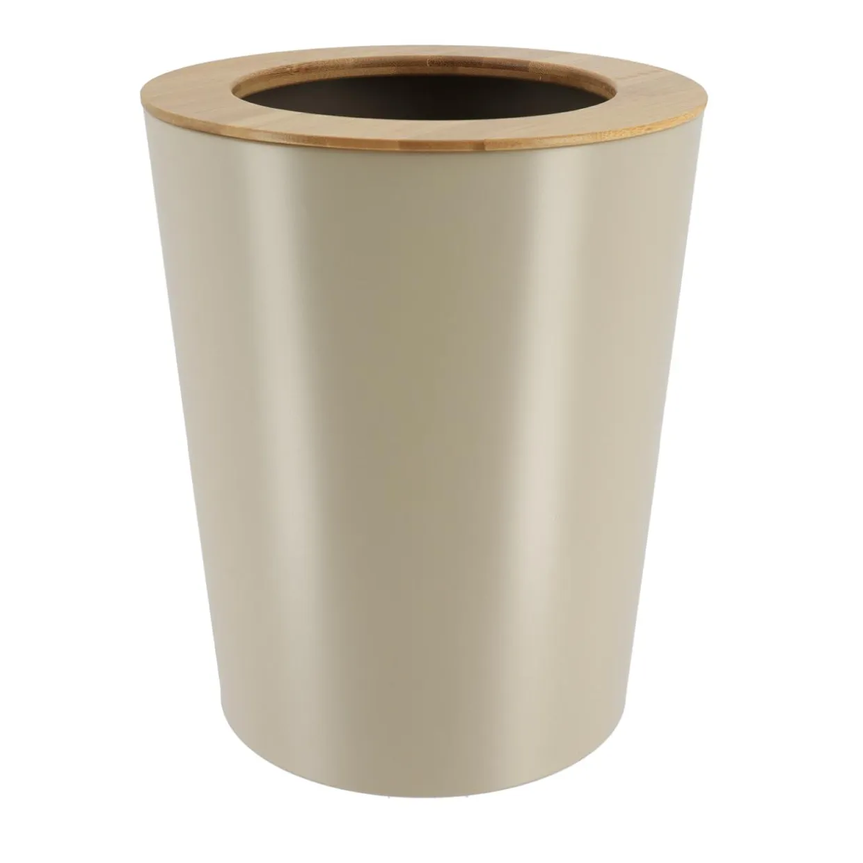 Poubelle salle de bain 5L Purebamboo Taupe