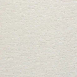 Pouf bouclette (D39 cm) Améa Blanc