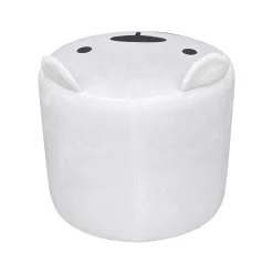 Pouf enfant (H25 cm) Ourson Blanc
