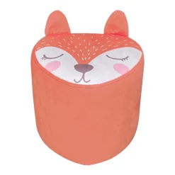 Pouf enfant (H25 cm) Renardeau Orange
