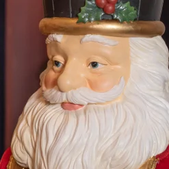 Père Noël Géant (H175 cm) Gabriel costumé Rouge
