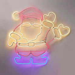 Père Noël lumineux 627 LED (H65 cm) Néon Moov light Multicolore