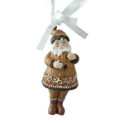 Père Noël à suspendre (H9 cm) Klaus en Pain dépices