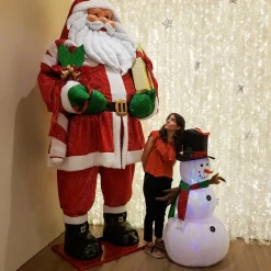 Père Noël traditionnel Géant (H300 cm) Ulrik