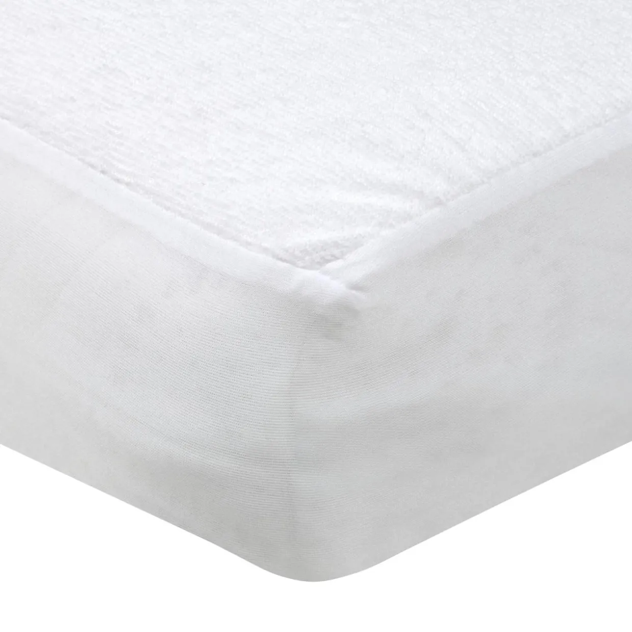 Protège-matelas alèse éponge imperméable (180 x 200 cm) Sonia Blanc