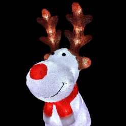 Renne lumineux 40 LED (H50 cm) Dasher Blanc froid