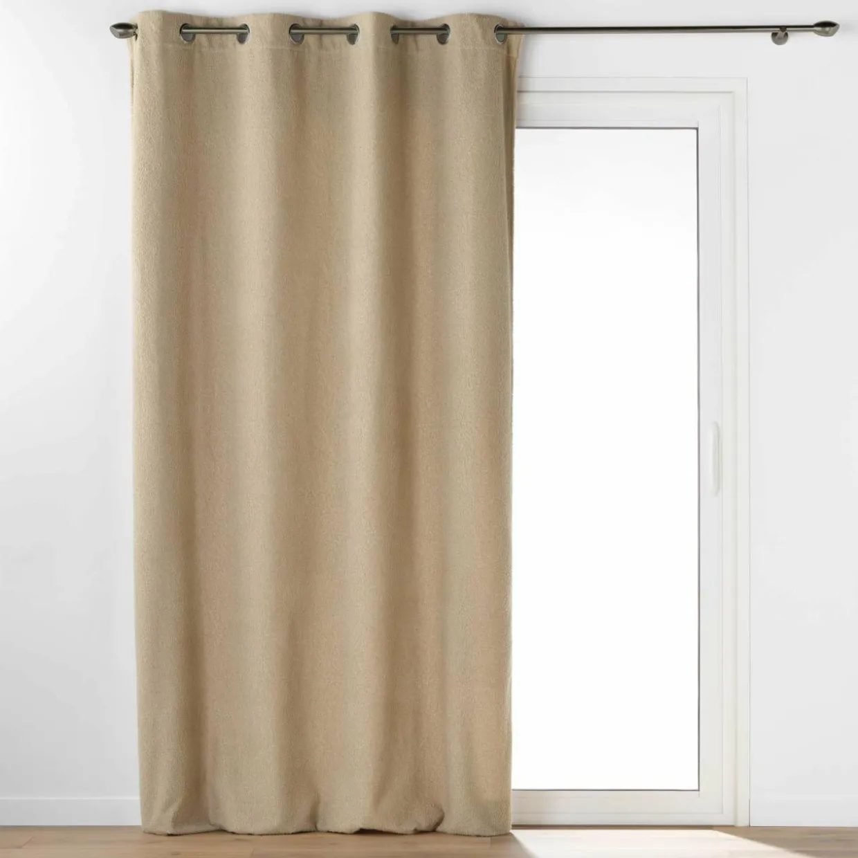 Rideau bouclette (140 x 240 cm) Wooly Beige