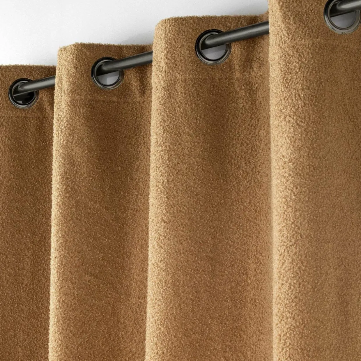 Rideau bouclette (140 x 240 cm) Wooly Camel