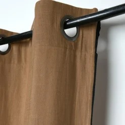 Rideau coton (140 x 260 cm) Helios Camel