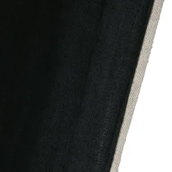 Rideau coton (140 x 260 cm) Helios Noir