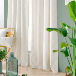 Rideau coton (140 x 240 cm) Maho Blanc