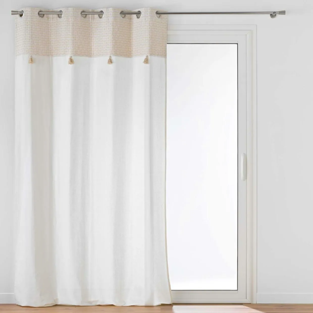 Rideau coton (140 x 240 cm) Milano Beige