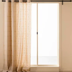 Rideau coton (140 x 240 cm) Ondine Blanc