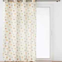 Rideau coton (140 x 240 cm) Palmelia Beige