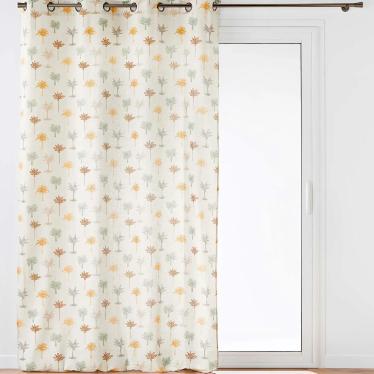 Rideau coton (140 x 240 cm) Palmelia Beige
