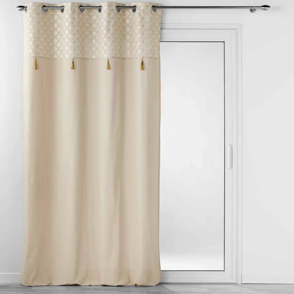 Rideau coton (140 x 240 cm) Rafina Beige