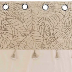 Rideau coton (140 x 240 cm) Solea Or
