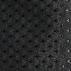 Rideau de douche à anneaux (180 x 200 cm) Diamants Noir