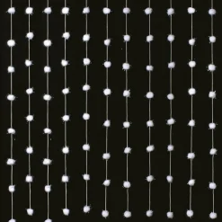Rideau de fenêtre (90 x H200 cm) Groenland Blanc neige