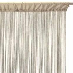 Rideau de fil (90 x H200 cm) Uni Lin