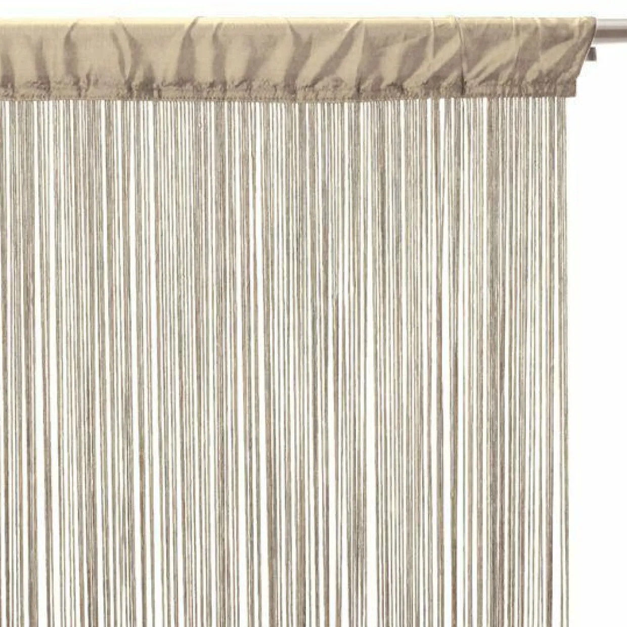 Rideau de fil (90 x H200 cm) Uni Lin