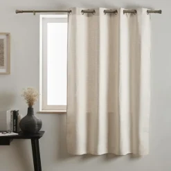 Rideau effet chiné (140 x 180 cm) James Beige sable