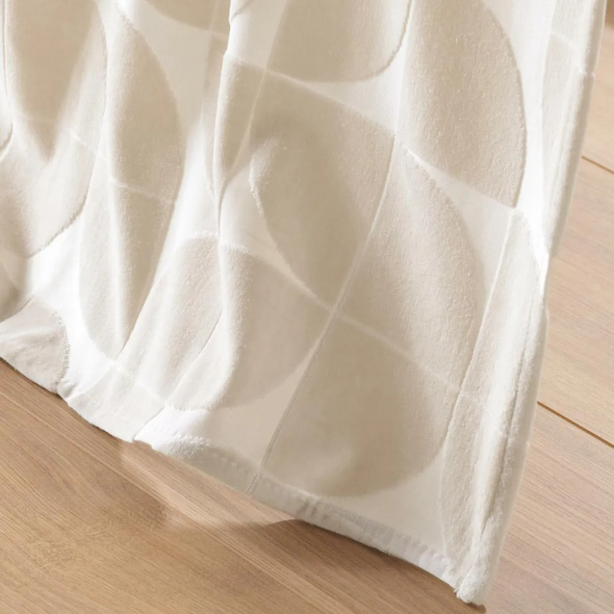 Rideau œillets velours (135 x 260 cm) Geolia Beige