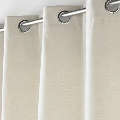 Rideau œillets velours (140 x 260 cm) Verra Beige