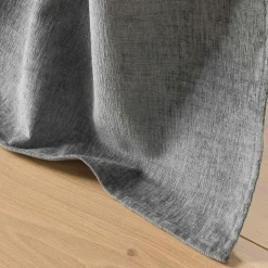 Rideau œillets velours (140 x 260 cm) Verra Gris anthracite