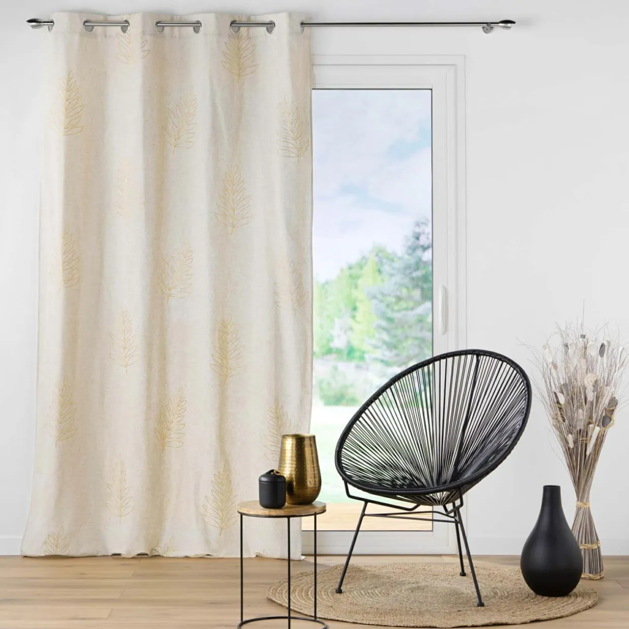 Rideau lin (140 x 240 cm) Venus Beige