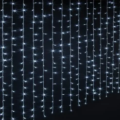 Rideau lumineux H2 m L2 m 400 LED Blanc froid