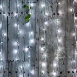 Rideau lumineux H2 m L2 m 96 LED Interconnectable Blanc froid